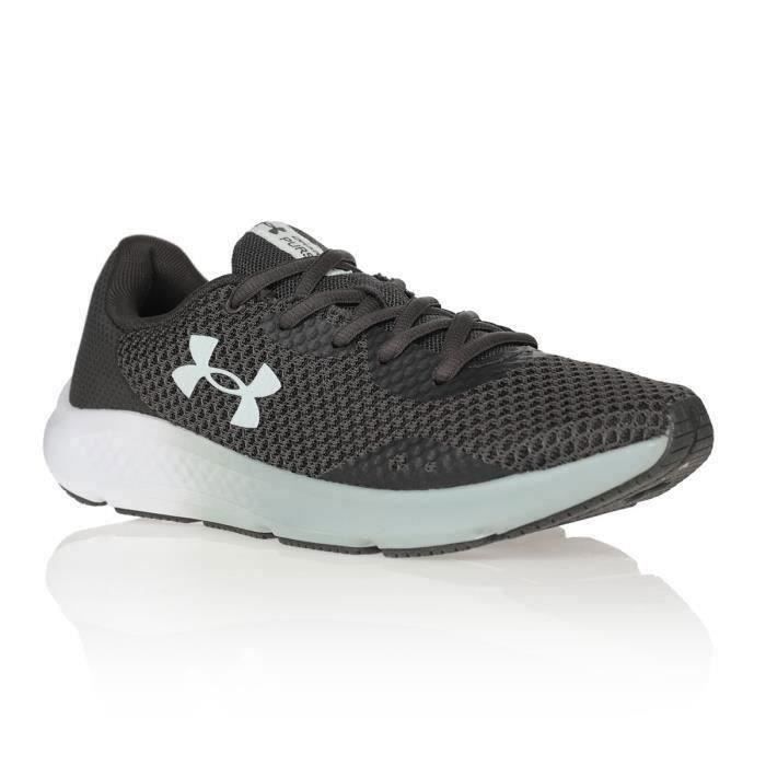 Chaussures multisport - UNDER ARMOUR - Charged Pursuit 3 - Synthètique - Femme - Gris