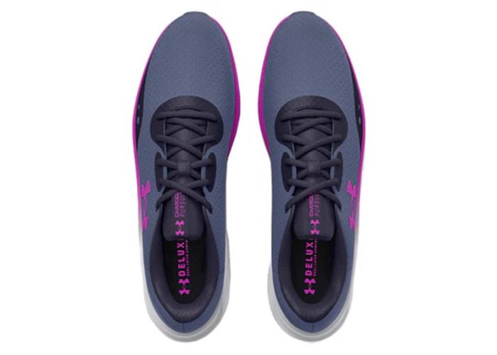 Chaussures multisport - Femme - UNDER ARMOUR -  Charged Pursuit 3 - Gris/Violet/Blanc