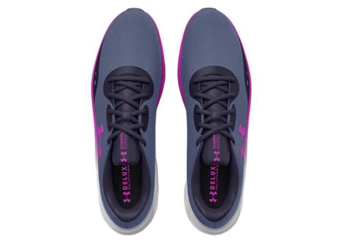 Chaussures multisport - Femme - UNDER ARMOUR -  Charged Pursuit 3 - Gris/Violet/Blanc