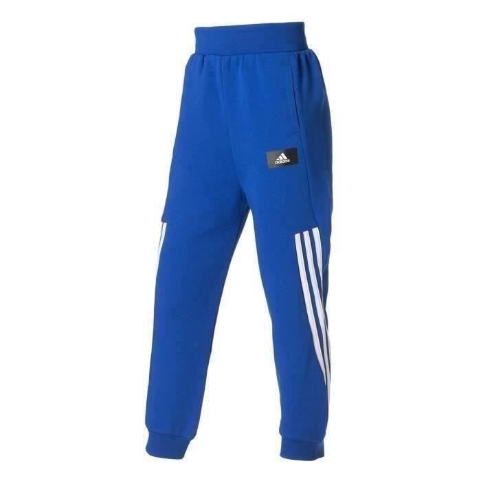 Pantalon de sport junior Mixte - ADIDAS - B FI 3S TAP P - Bleu