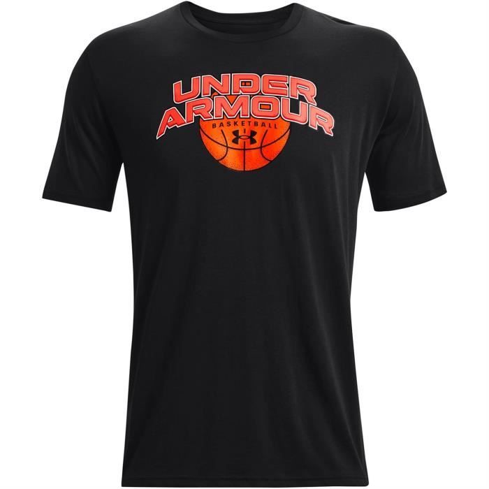 Under Armour Basketball Branded T-Shirt Hommes