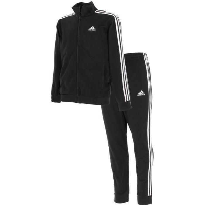 Ensemble survêtement M 3s tr tt ts - Adidas - Noir - Enfant - Garçon - Multisport - Indoor - Respirant