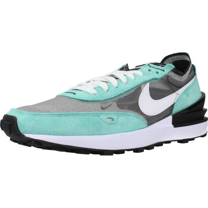 Basket - NIKE - 126375 - Vert - Homme - Lacets - Plat