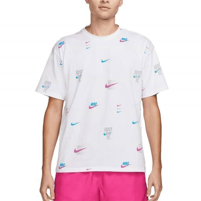 Nike T-shirt pour Homme Max90 12Mo Blanc DZ2991-100