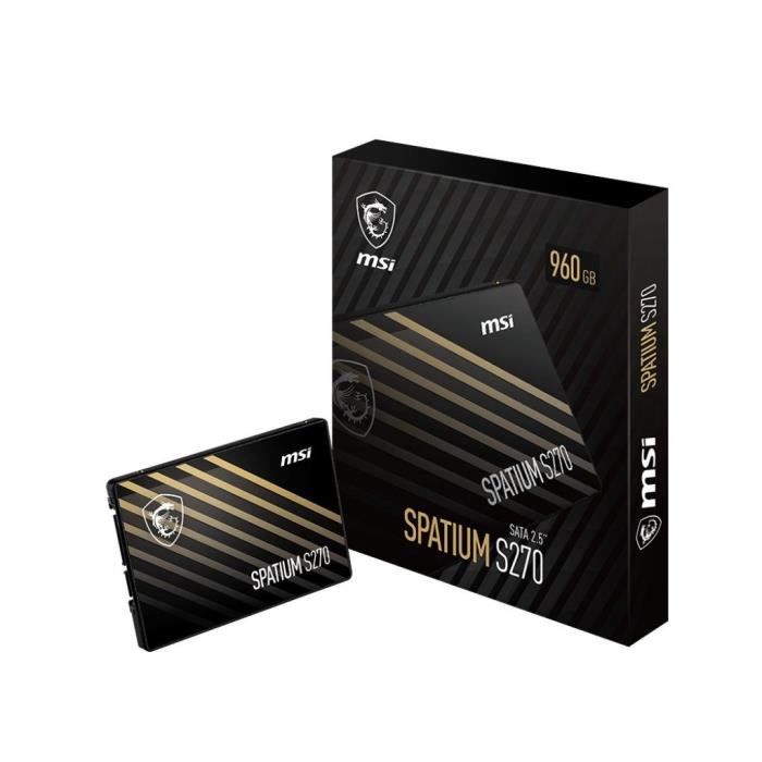 MSI SSD SPATIUM S270 SATA 2.5 480GB