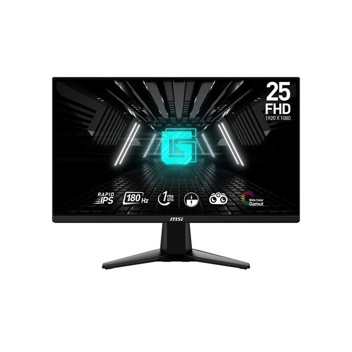 Ecran PC MSI G255F - 24.5" Full HD IPS - 1ms - 300cd/m² - Noir