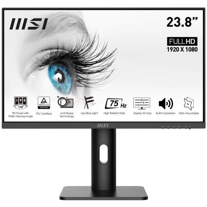 Écran MSI 9S6-3PB59H-026 IPS LED Full HD 24"