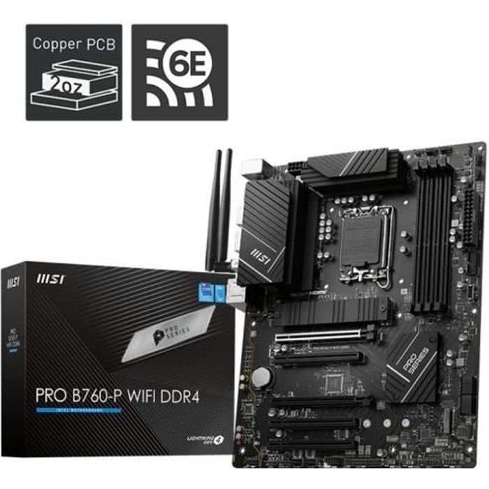 MSI - Carte Mère - B760 GAMING PLUS WIFI DDR5