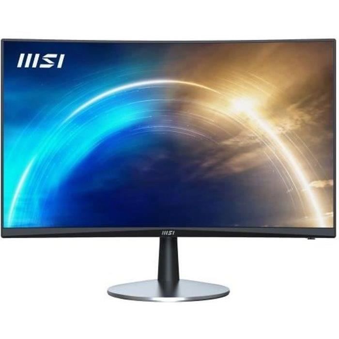 Ecran PC Incurvé - MSI - PRO MP242C - 24'' FHD - Dalle VA - 1 ms - 75 Hz - HDMI / VGA