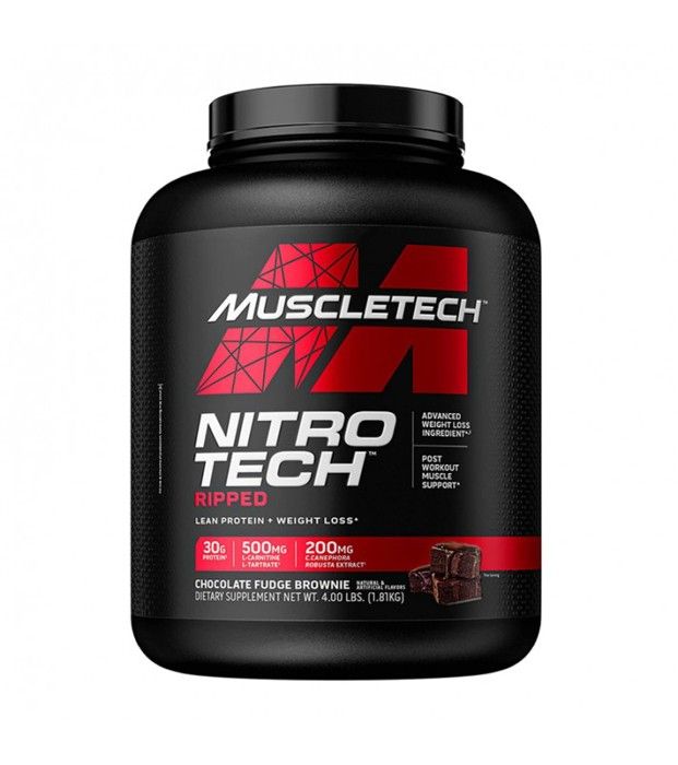 Nitrotech Ripped 1,8kg - Muscletech - Vanilla
