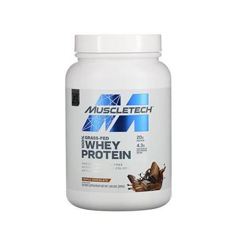 Grass Fed 100% Whe 1.8lbs Triple chocolat Muscletech Proteine