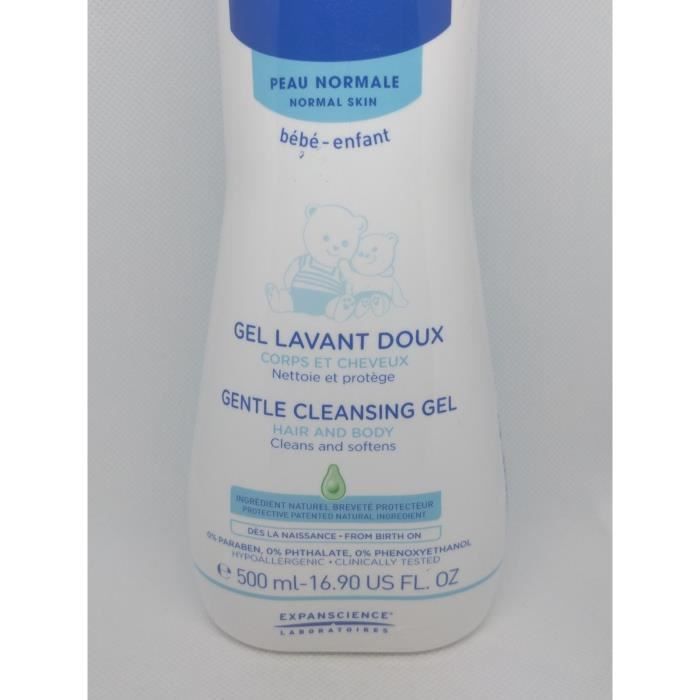 Mustela Bébé-Enfant Gentle Cleansing Gel 500ml - Normal Skin