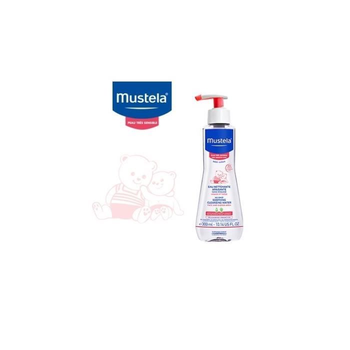 Mustela Peaux Très Sensibles Eau Nettoyante Apaisante 300ml