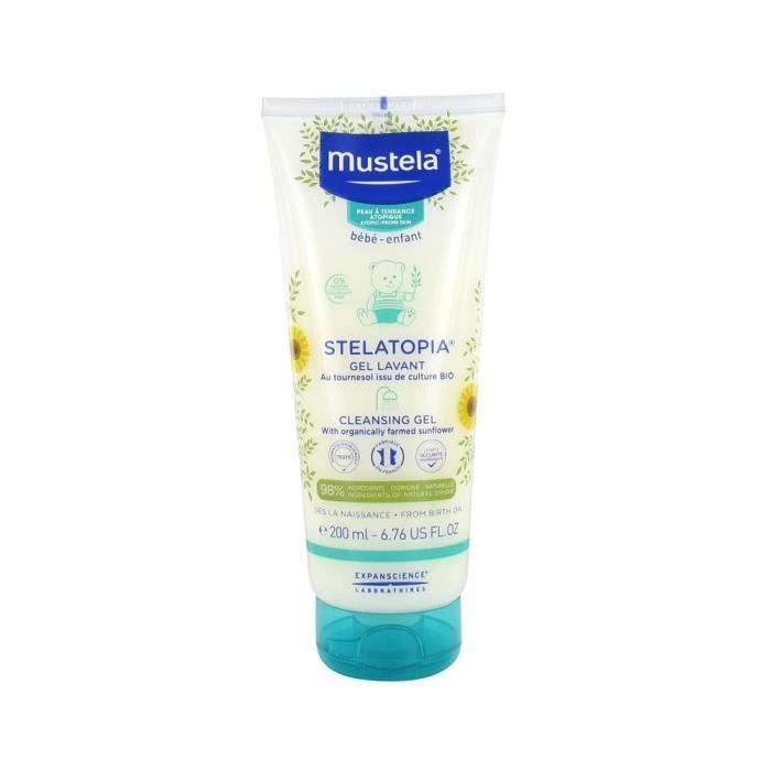Mustela Stelatopia Gel Lavant 200ml