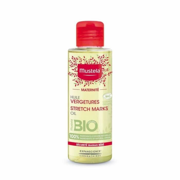 Mustela Huile anti-vergetures Bio Organic (105 ml) - 3504105034535