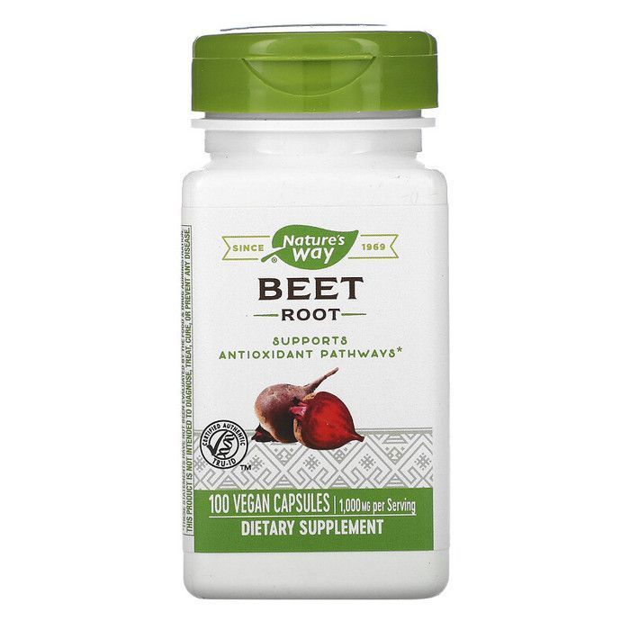 Nature's Way, Betterave 500 mg, 100 gélules