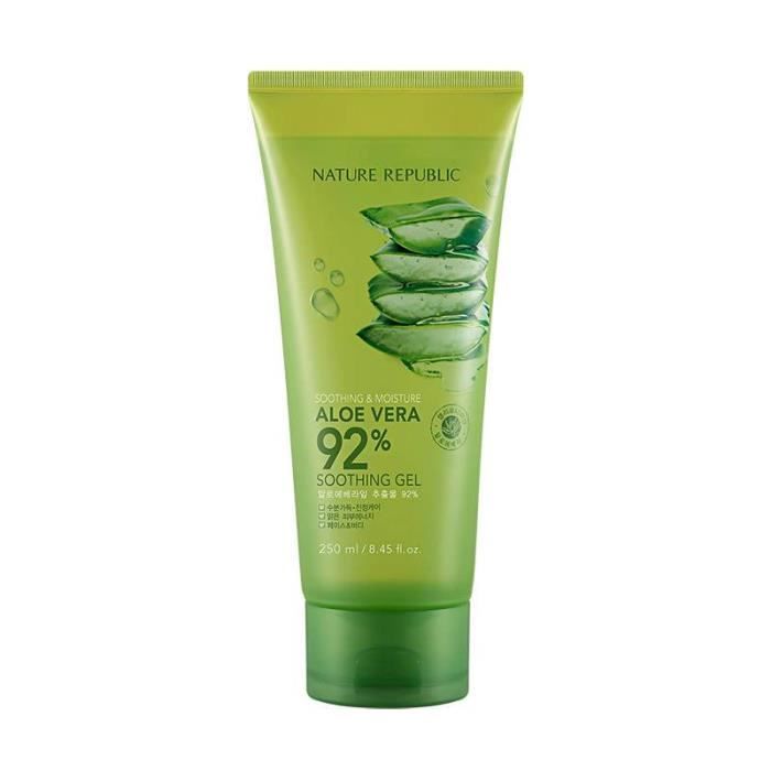 NATURE REPUBLIC SOOTHING & MOISTURE ALOE VERA 92% SOOTHING GEL (TUBE)