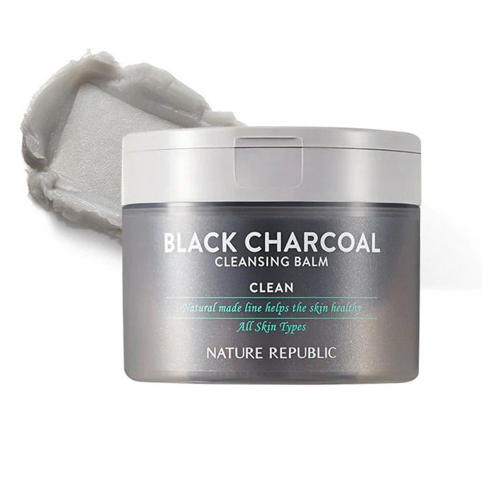 Nature Republic - NATURAL MADE BLACK CHARCOAL CLEANSING BALM 110 ml