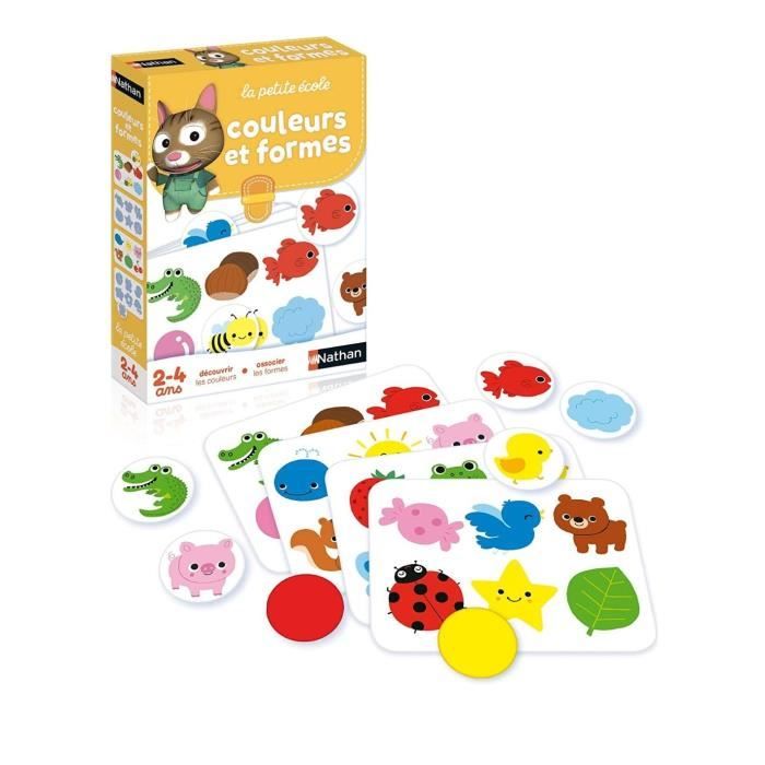 Nathan - Couleurs et formes - Jeux Educatifs - 3 ans et plus