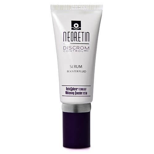 Neoretin Discrom Control Serum Booster Fluid 30ml. Description: Neoretin Fluid Booster Serum is a concentrated, fast absorbing