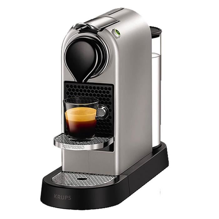 Expresso à capsule NESPRESSO    CITIZ SINGLE C112, 19 BARS  SILVER