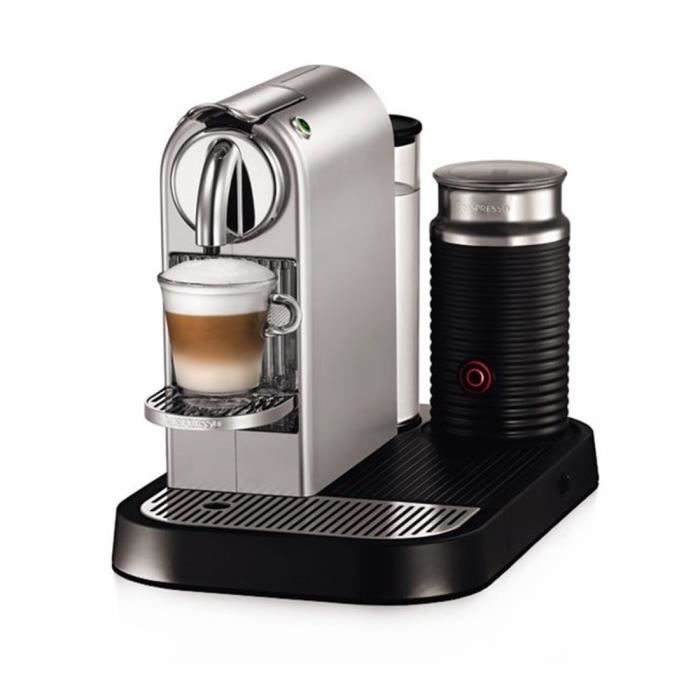 Expresso à capsule NESPRESSO   CITIZ&MILK C122, INOX 19 BARS