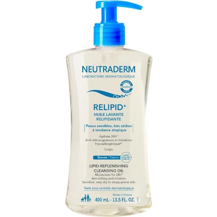 Neutraderm Huile Lavante Relipidante Corps 400Ml