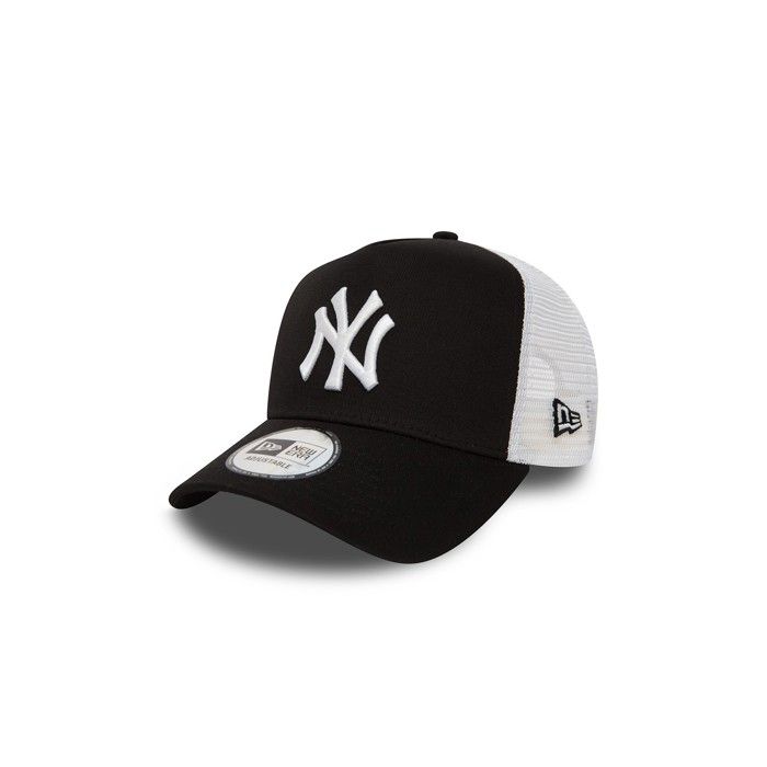 New Era Adjustable Trucker Cap - New York Yankees noir