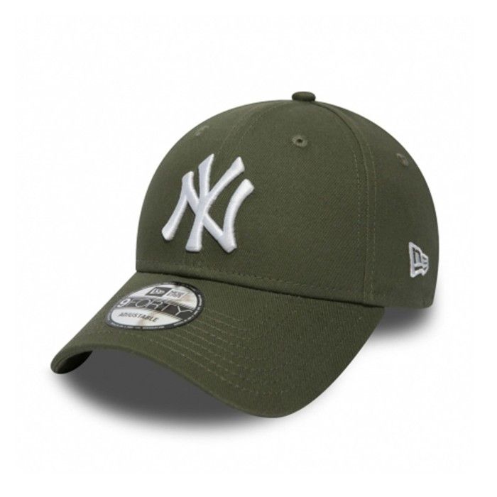 Casquette - New Era - New York Yankees Essential 9Forty - Vert - Ajustable - 100% coton