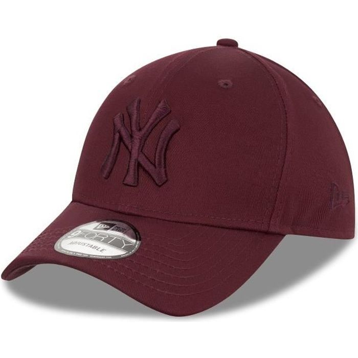 Casquette - New Era - Yankees 9forty - Rouge - 100% coton - Taille unique