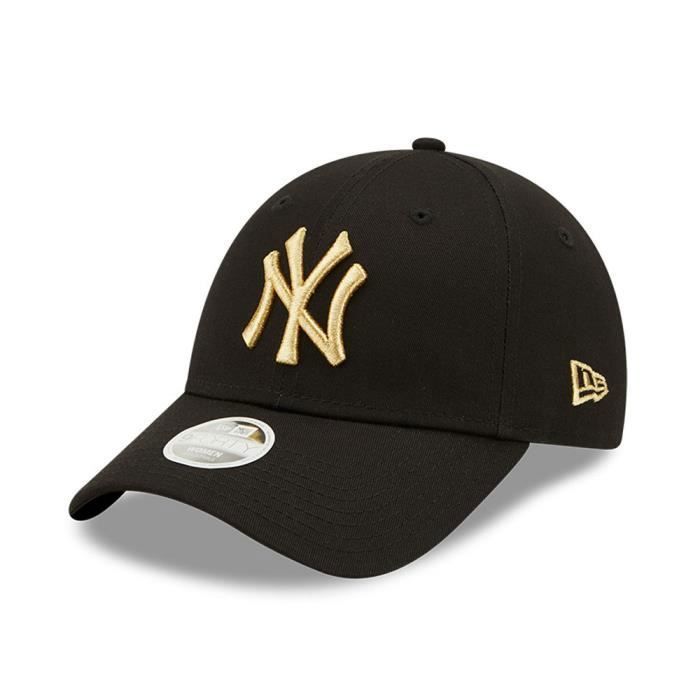 Casquette 9Forty femme New York Yankees - noir/jaune - TU