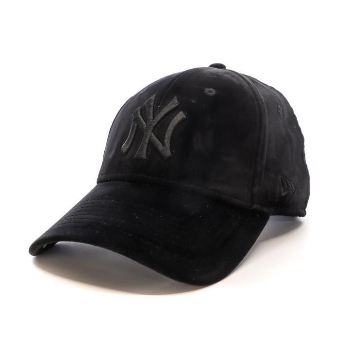 Casquette femme velours 9forty New York Yankees - noir - TU