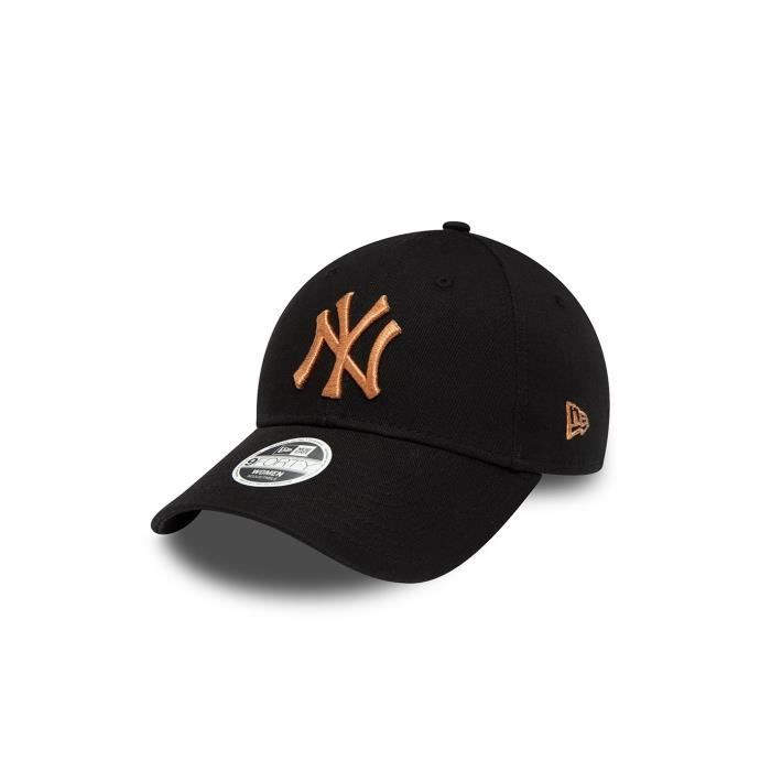 Casquette 9FORTY New York Yankees Metallic Logo Noir