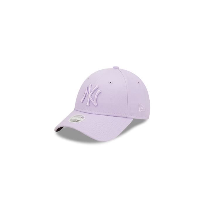 Casquette - NEW ERA - 9FORTY New York Yankees League Essential - Femme - Parme - 100% Coton