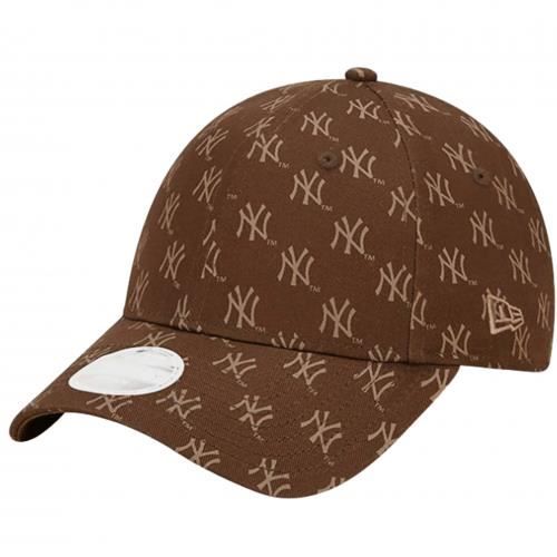 Casquette Femme - NEW ERA - NY 60357987 - Marron clair - Logo de la TEAM - 100% coton