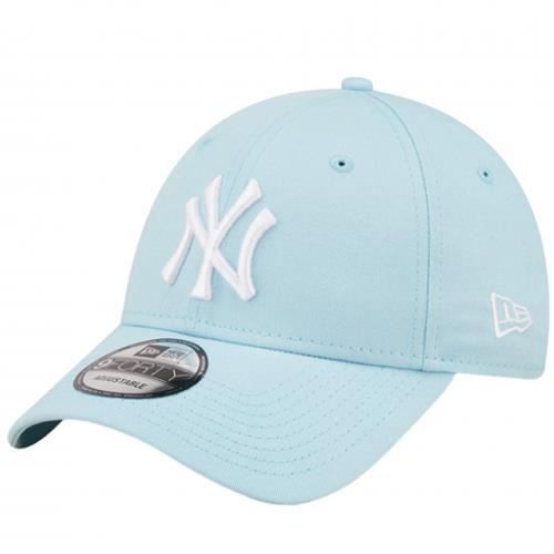 Casquette - NEW ERA - Turquoise - Logo Team New York - 100% Coton - Réglable