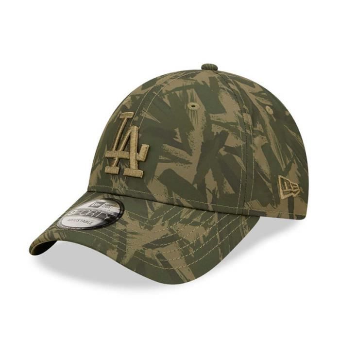 Casquette MLB Los Angeles Dodgers New Era Painted 9Forty Vert-Noir-TU TU Noir