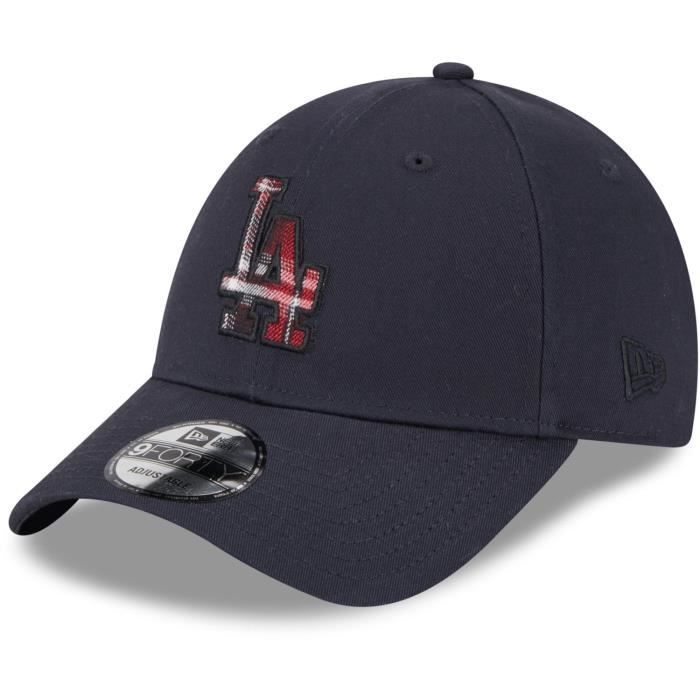 Casquette New Era 9Forty Strapback - INFILL Los Angeles Dodgers - Blanc - Homme - Coton