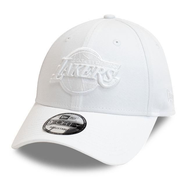 Casquette New Era Los Angeles Lakers Essential 9FORTY – Blanc
