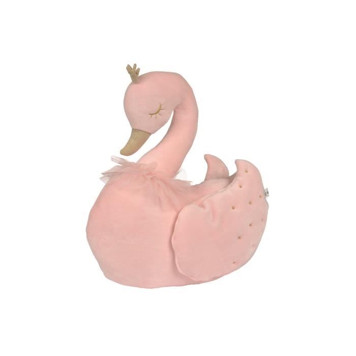 NICOTOY Cushion - Coussin Cygne Rose