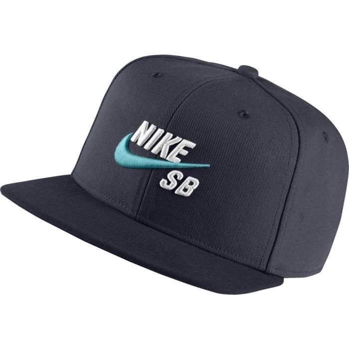 Nike - Casquette Nike SB Hat - 628683 (Bleu - reglable)
