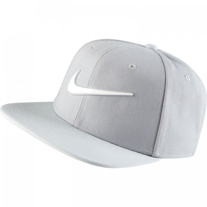 Nike - Casquette Swoosh Pro - 639534 (Gris - TU)