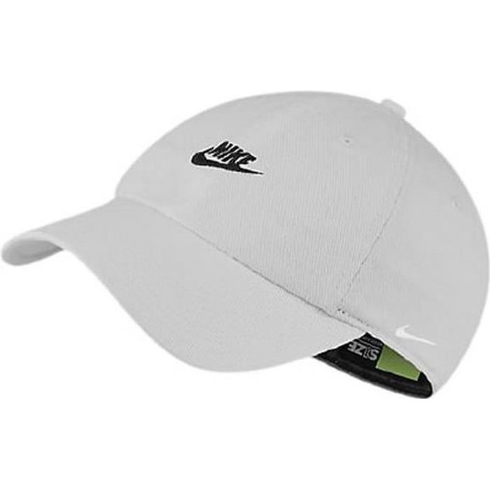 Casquette Blanche Nike Femme