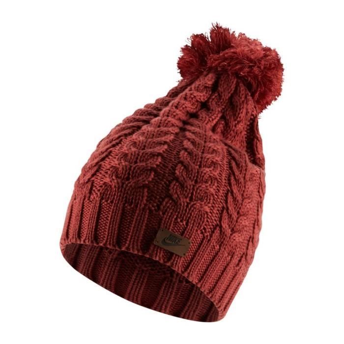 NIKE Bonnet Knit Pom Beanie Orange - Mixte/Adulte