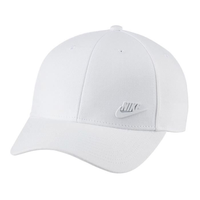 NIKE Casquette U Nsw L91 Metal Futura Cap Blanc - Mixte/Adulte