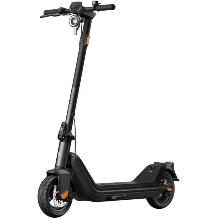 NIU KQi3 Sport Noir Trotinette Electrique | 40km Autonomie | 48V 7.8Ah 365Wh | Adulte Pilable Scooter Electric | 9.5 Pouces