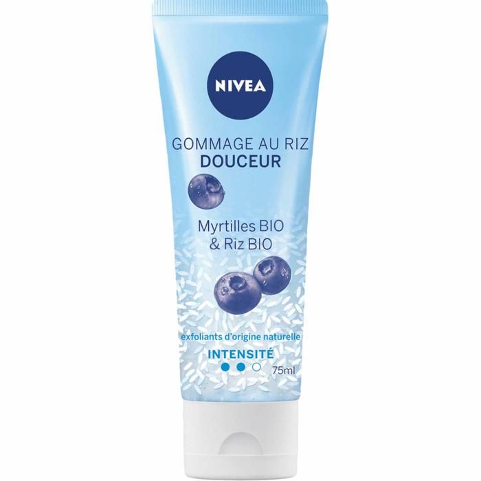 Nivea - Gommage au riz Douceur Myrtilles & riz bio - 75ml