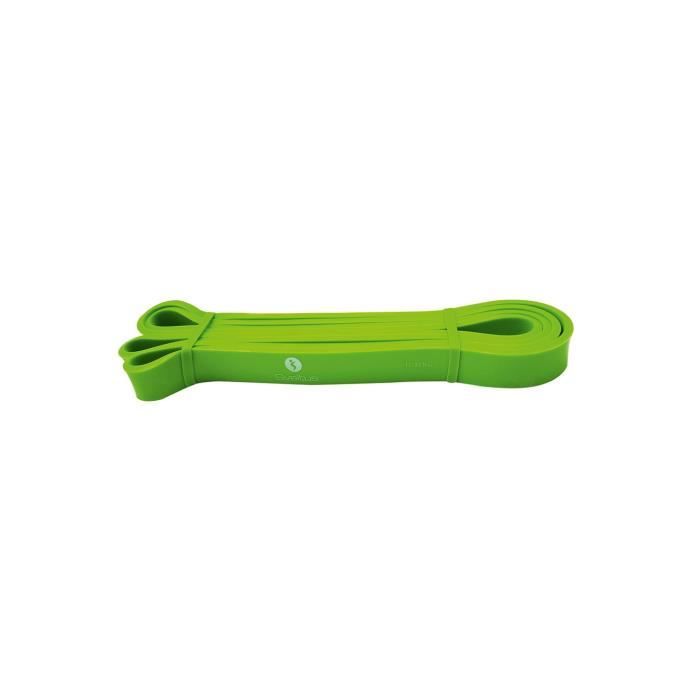 Bande de résistance SVELTUS Power vert 11-30 kg pour musculation et haltérophilie