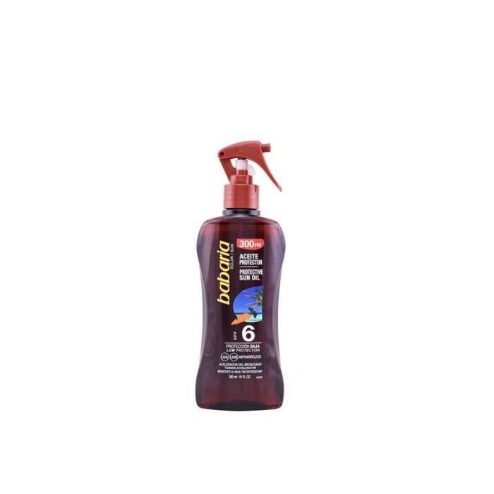 Huile Bronzante - Babaria - Zanahoria - SPF 6 - 300 ml - Protection UV