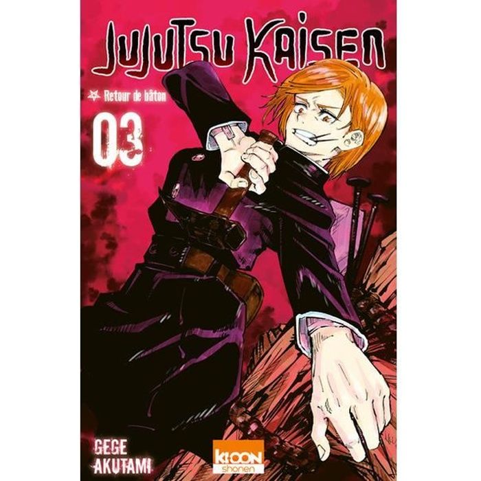 Jujutsu Kaisen Tome 3 - Akutami Gege - Livres - Manga Comics Ados-adultes(0)